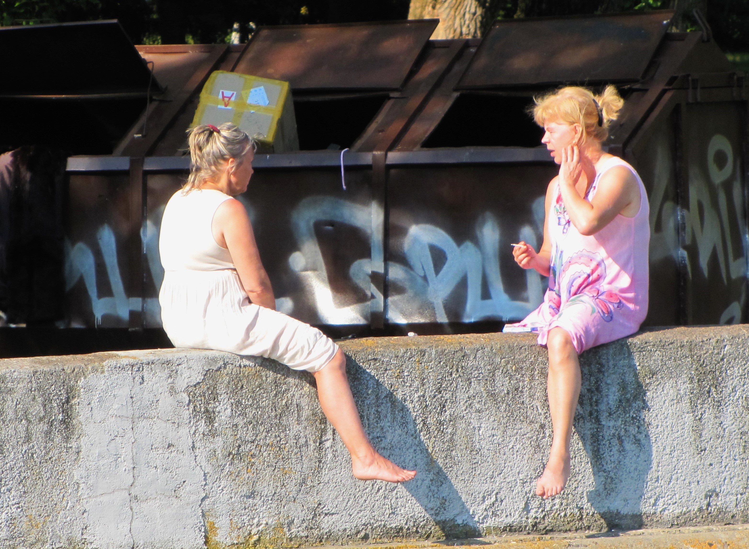 People smoking