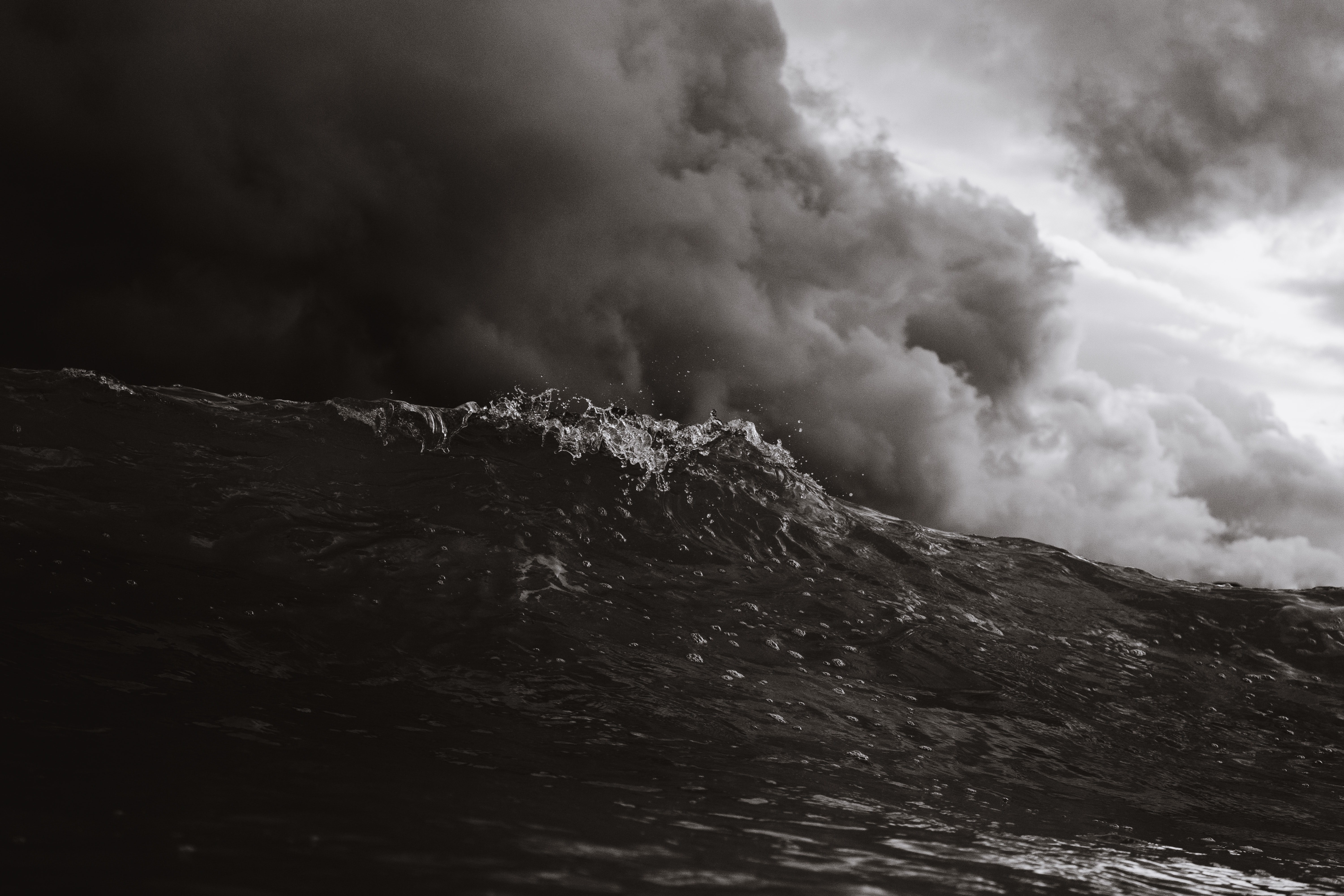 Storm at sea