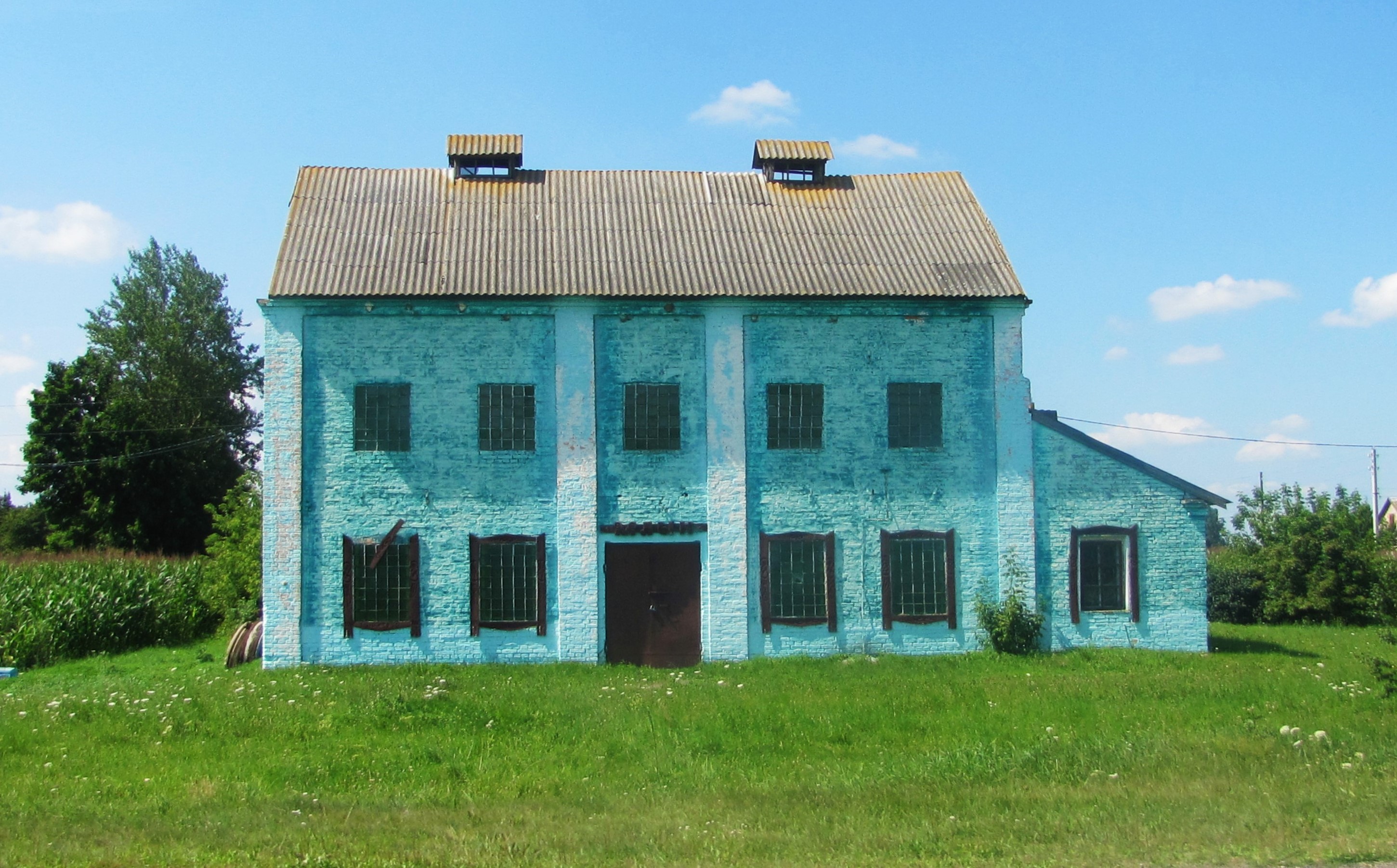 Pretty Blue House