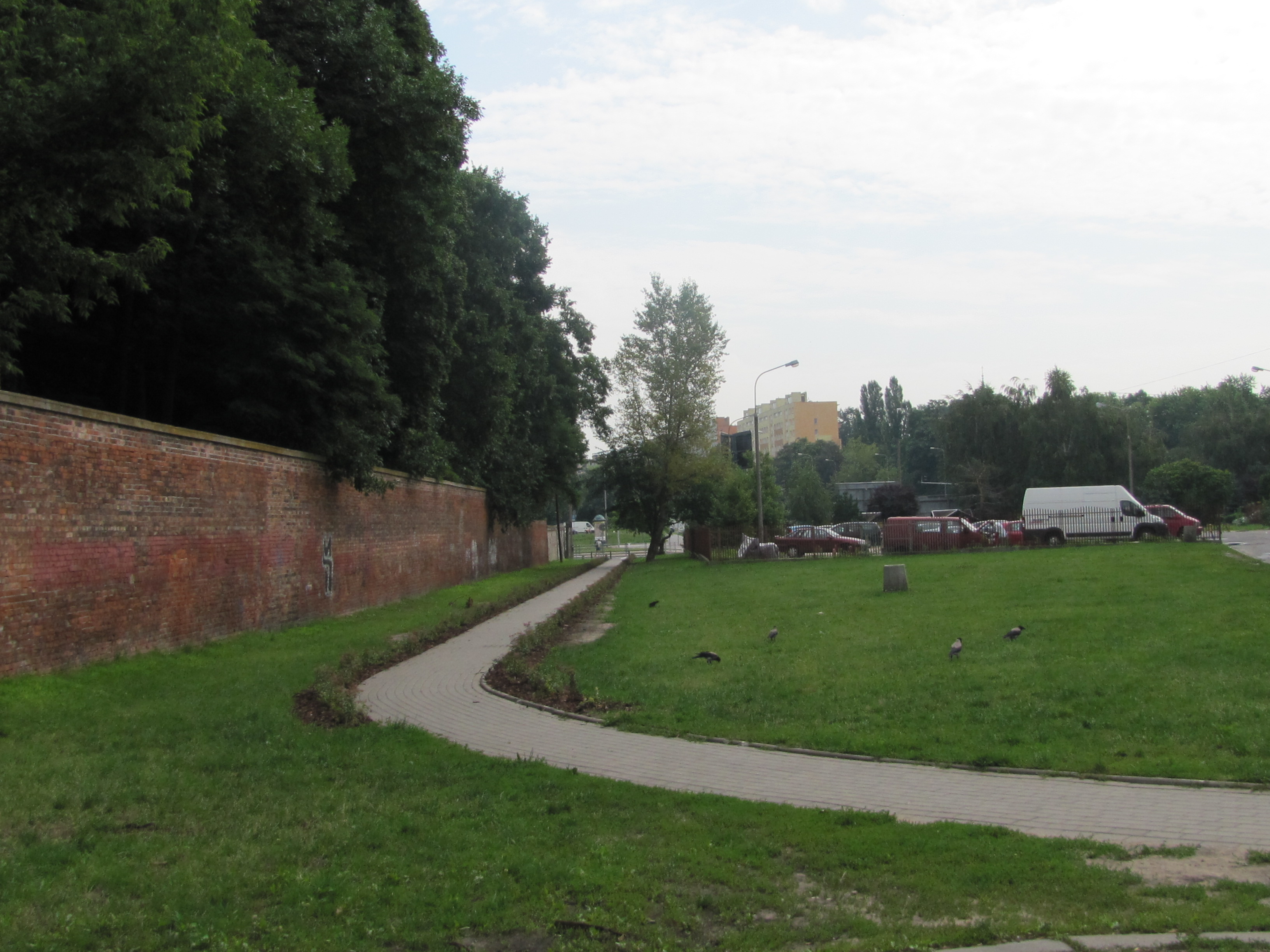 View from Nissenbaum Foundation Warsaw Poland