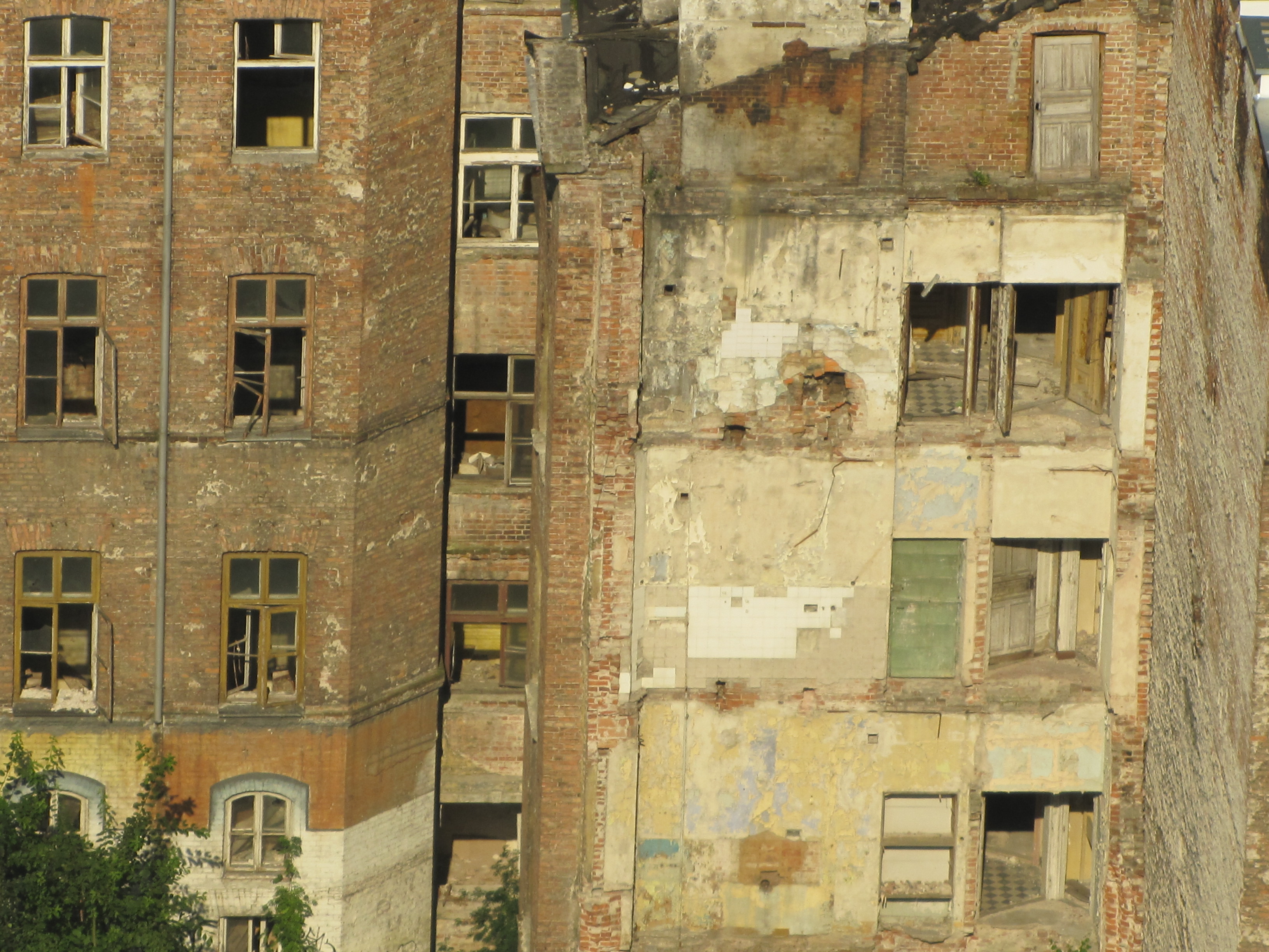 Buildings Rotting in warsaw