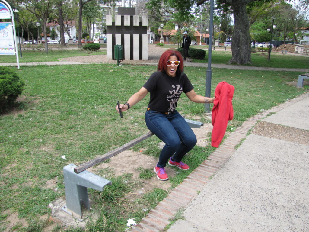 Bench in Corrientes Argentina