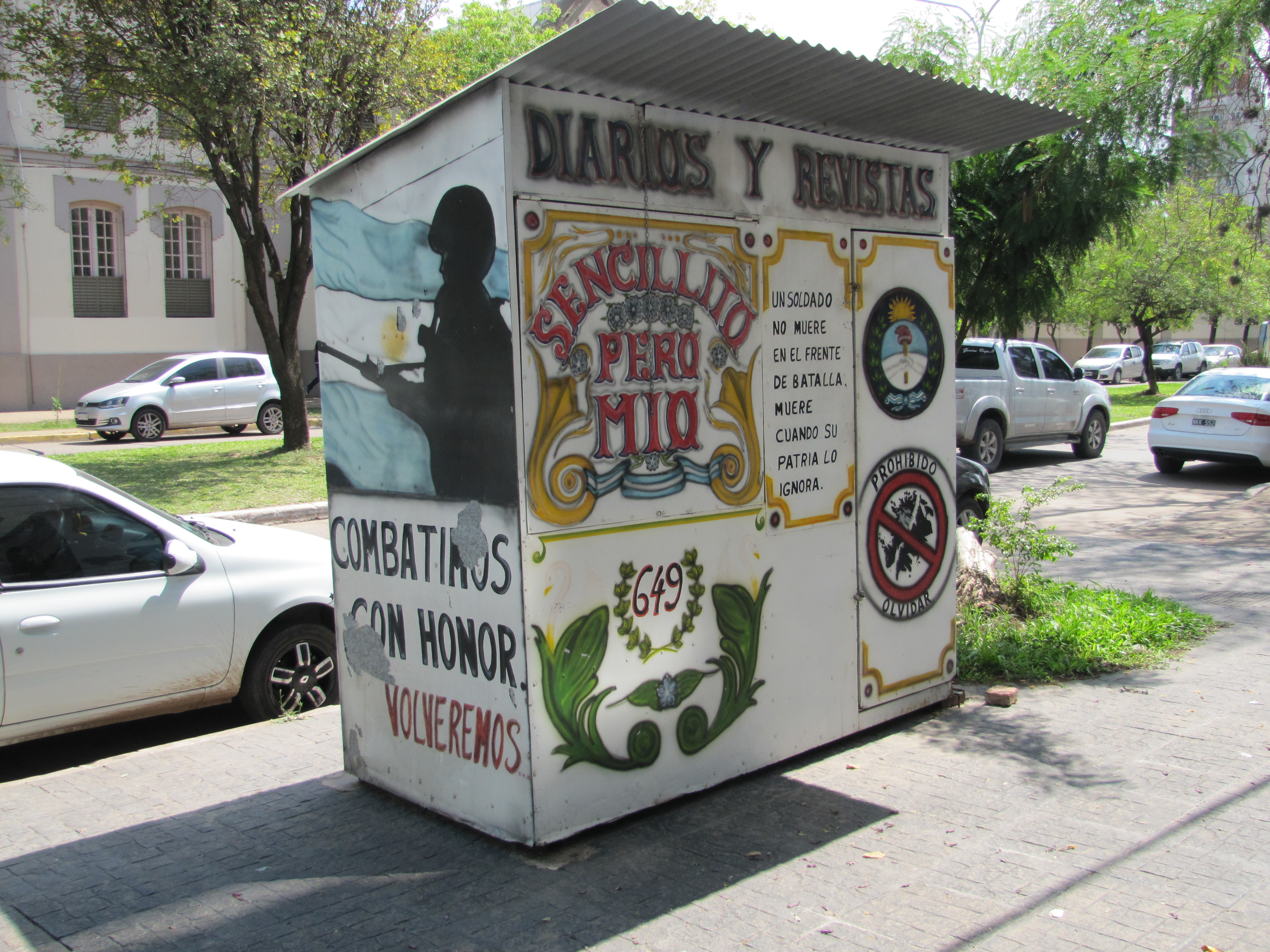 kiosk in Argentina