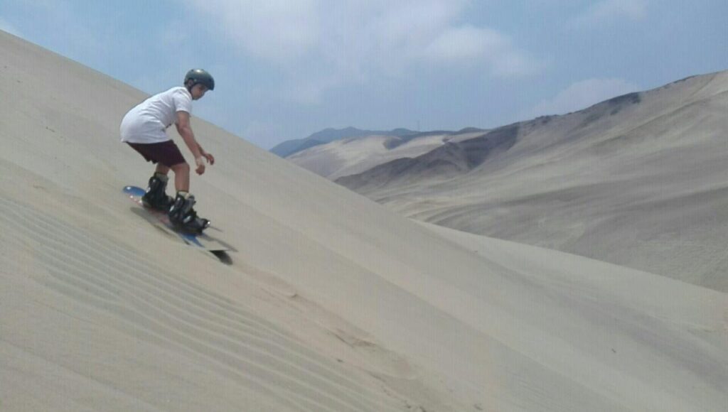 Donavin Sandboarding