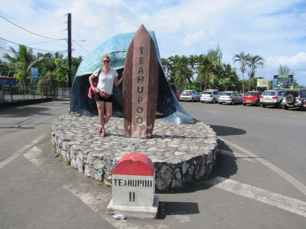 Teahupoo on Tahiti