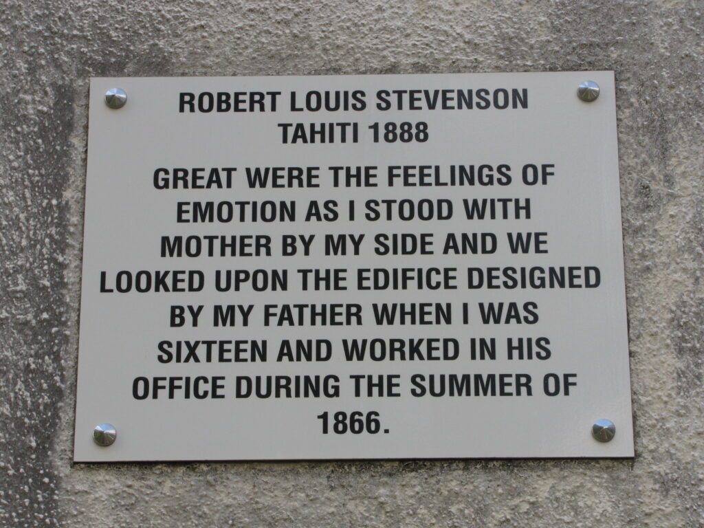 Stevenson Plaque