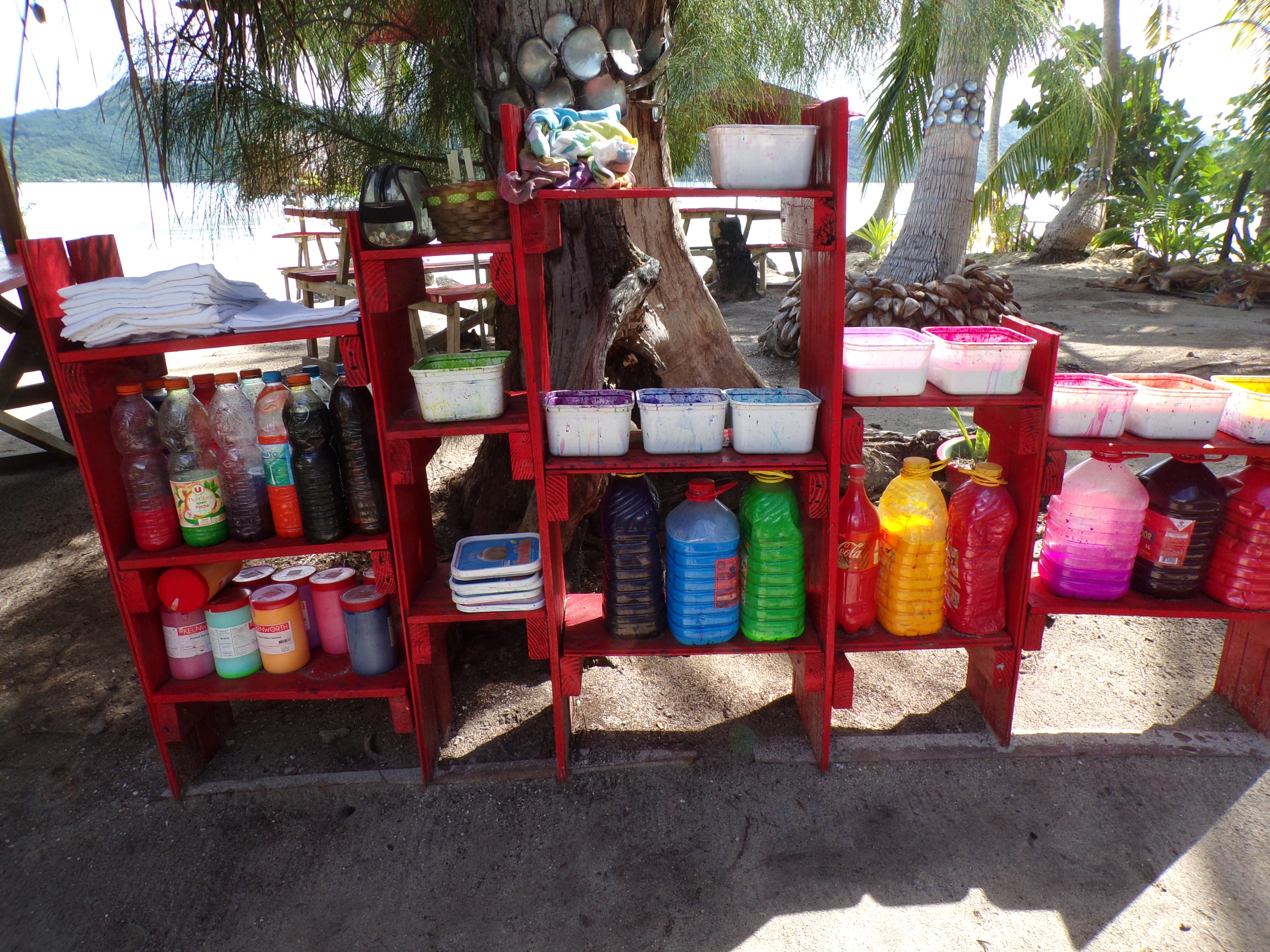 Tools of Batik in Bora Bora