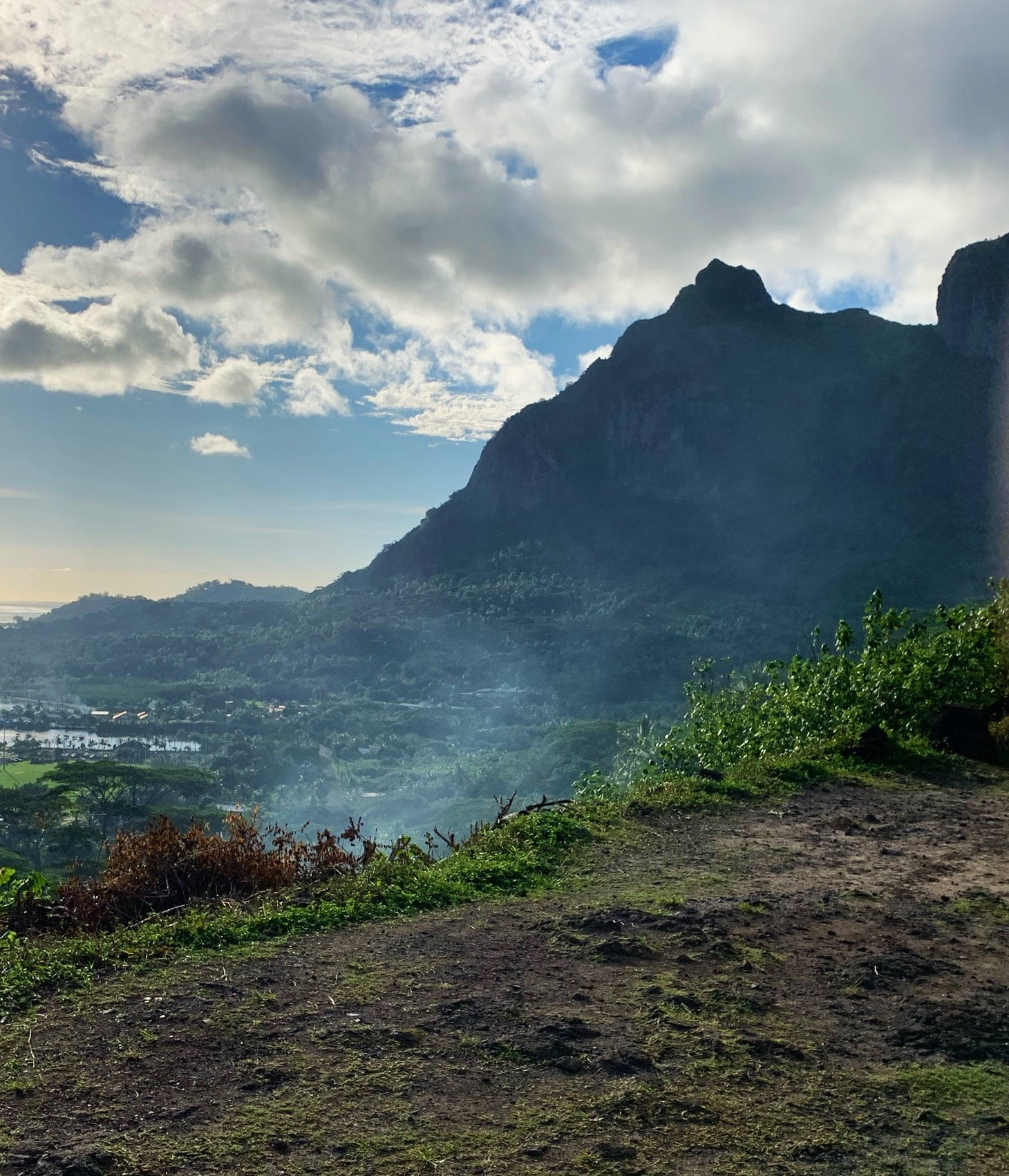 Fumaroles on Bora Bora