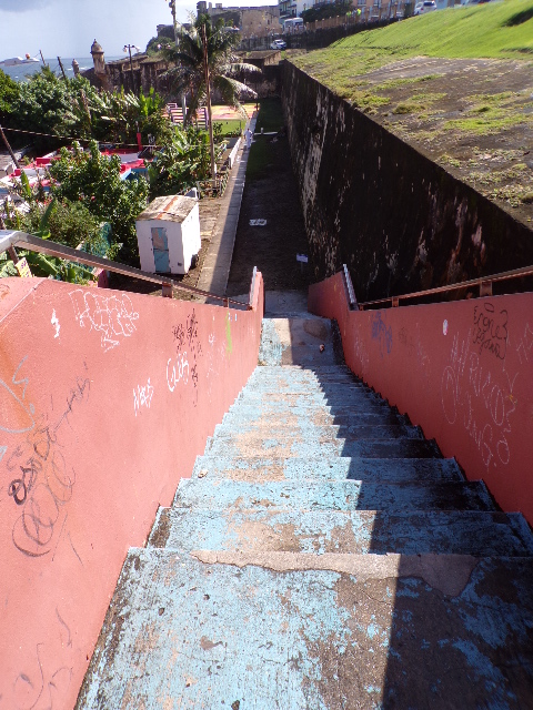 Stairs in La Perla