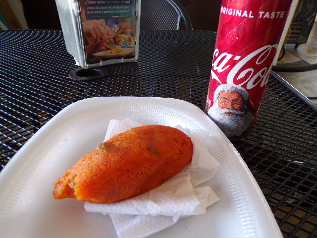 orange thing not in Old San Juan