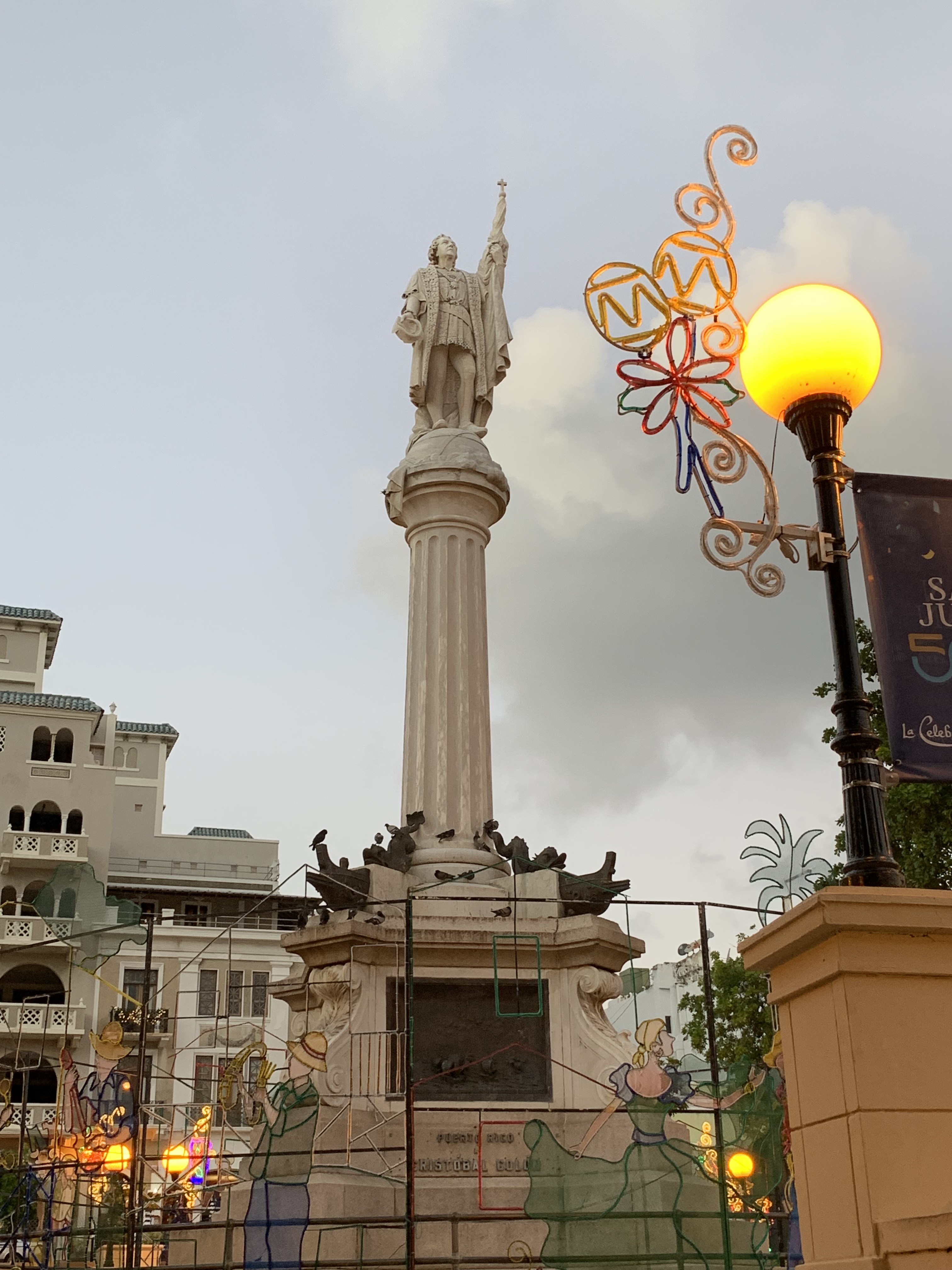 Columbus in Old San Juan