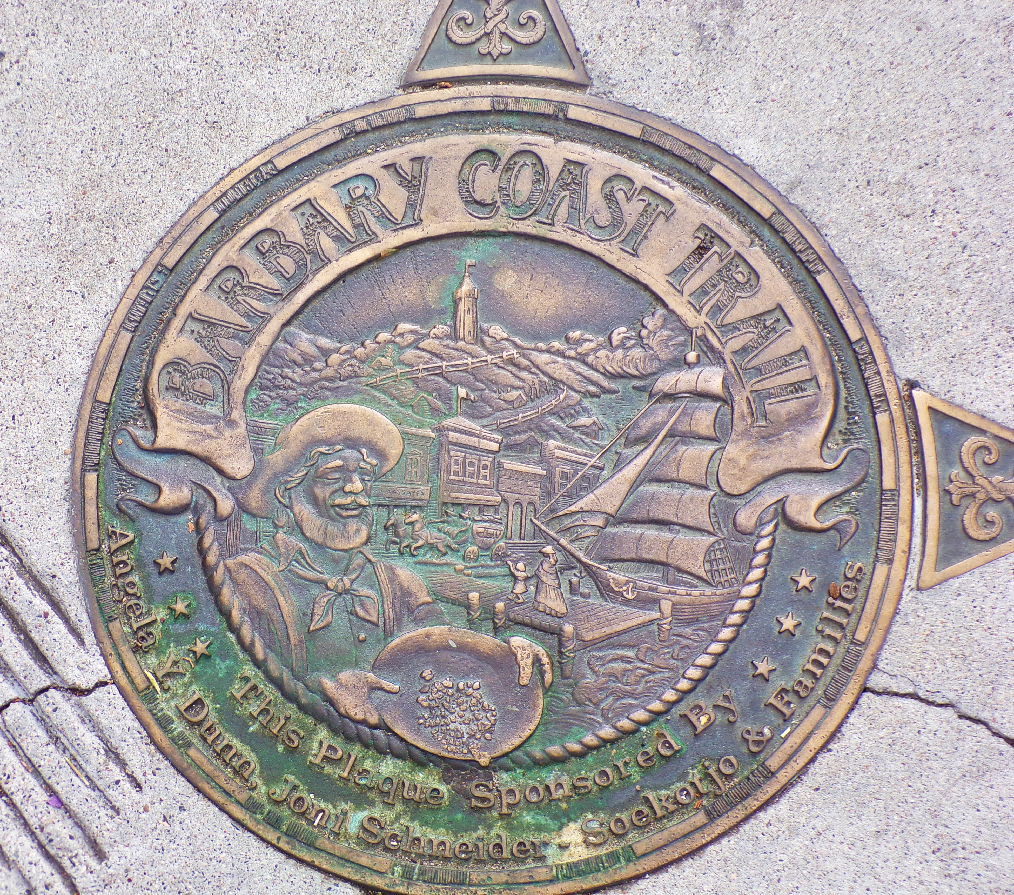 Barbary Coast Trail Medal