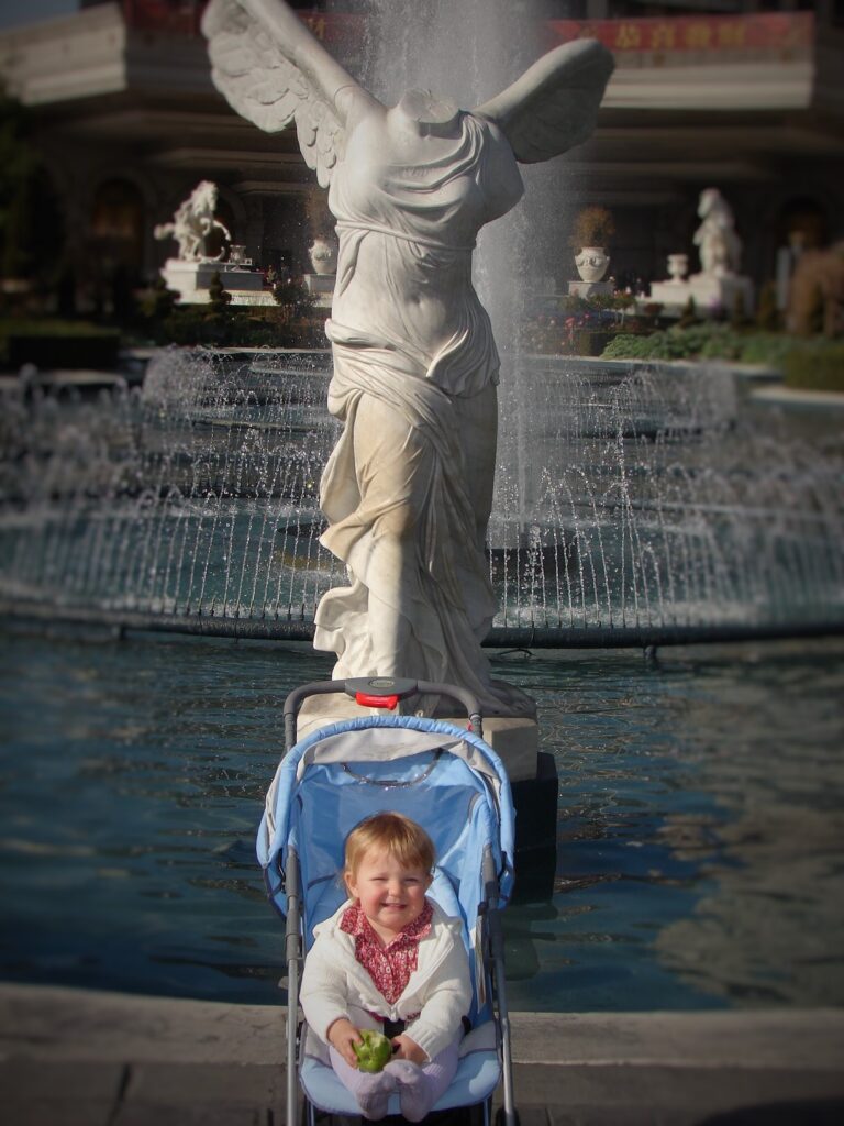 The Winged Goddess of Victory in Las Vegas