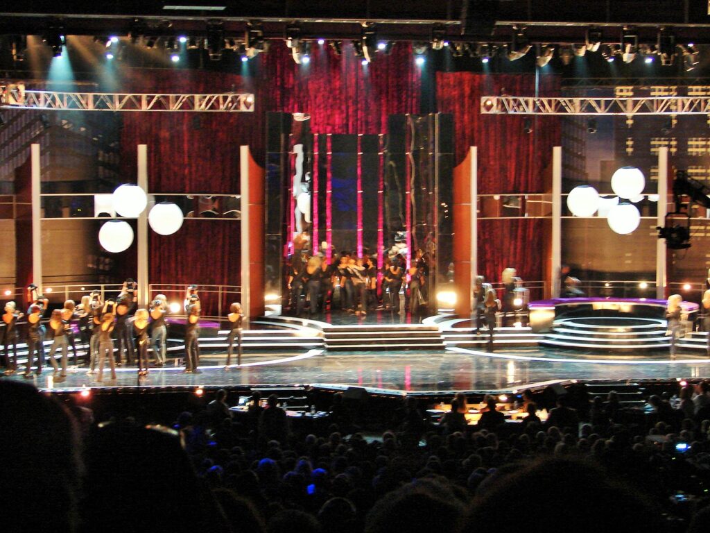 Miss America rehearsal in Las Vegas