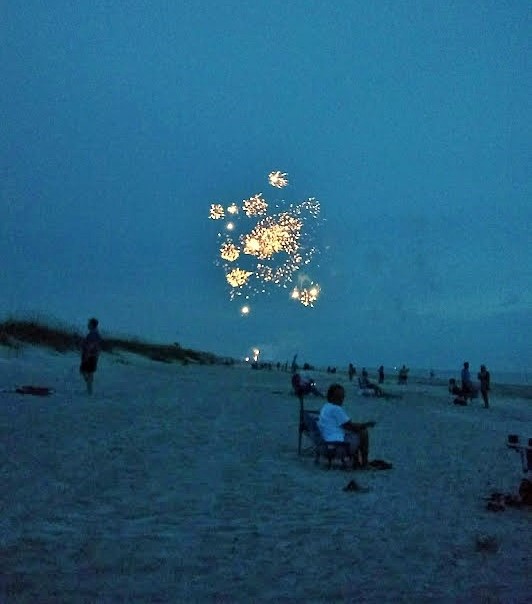 fourth of July on the beach