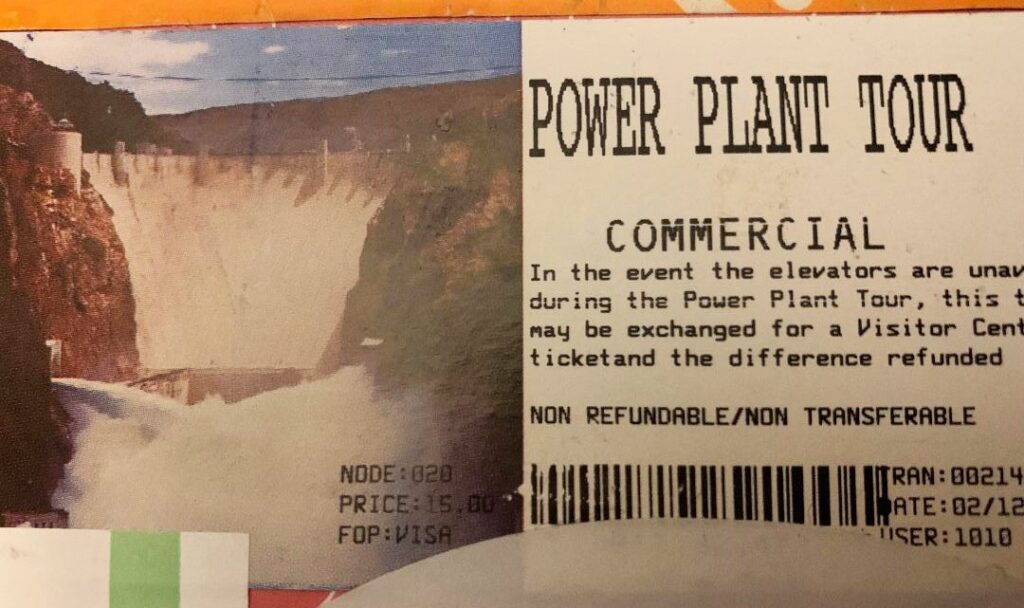 Power Plant Ticket 2