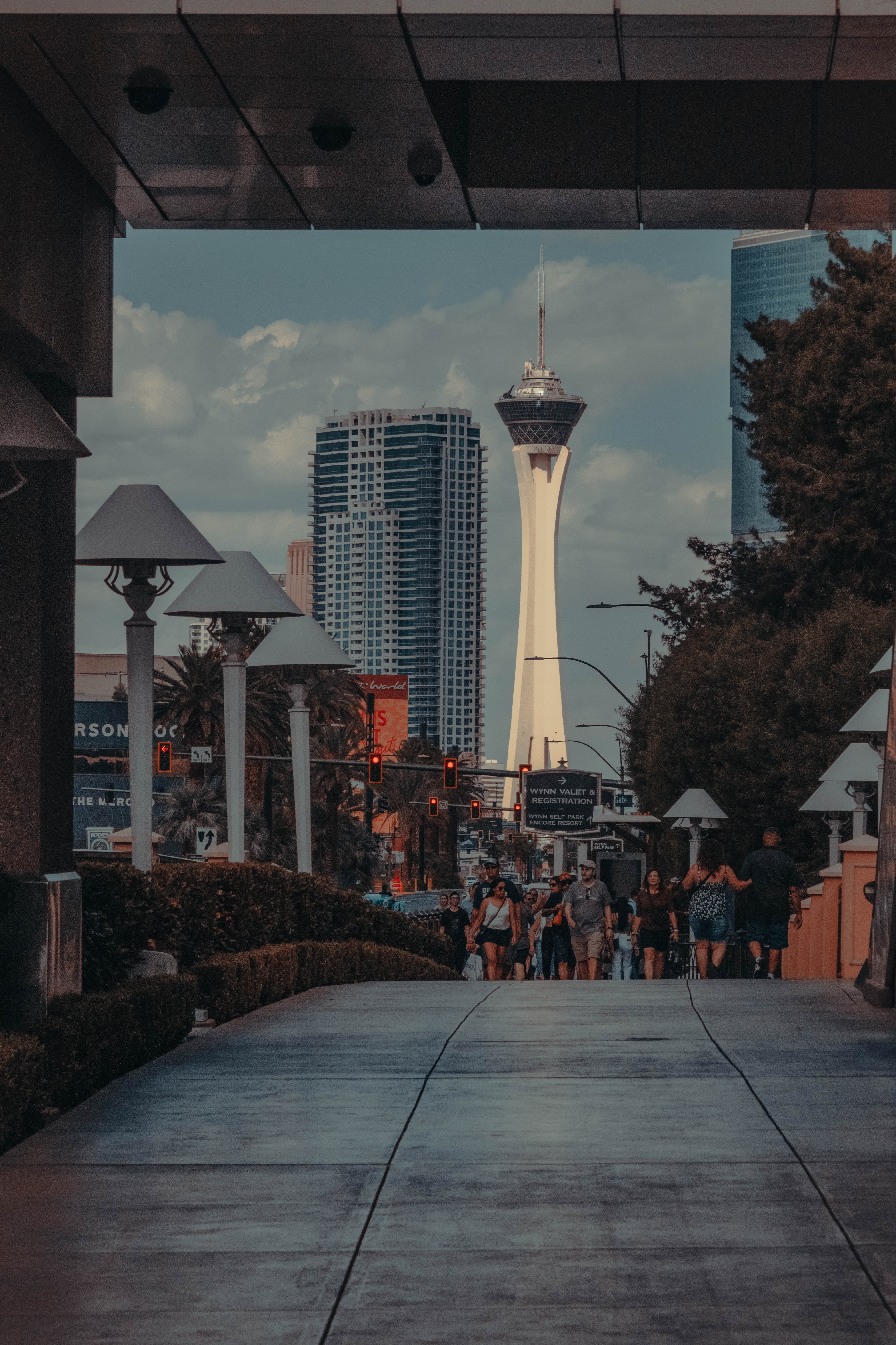 The Stratosphere restaurant in Las Vegas.