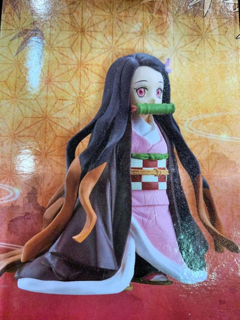 Doll wearing a Japanese kimono