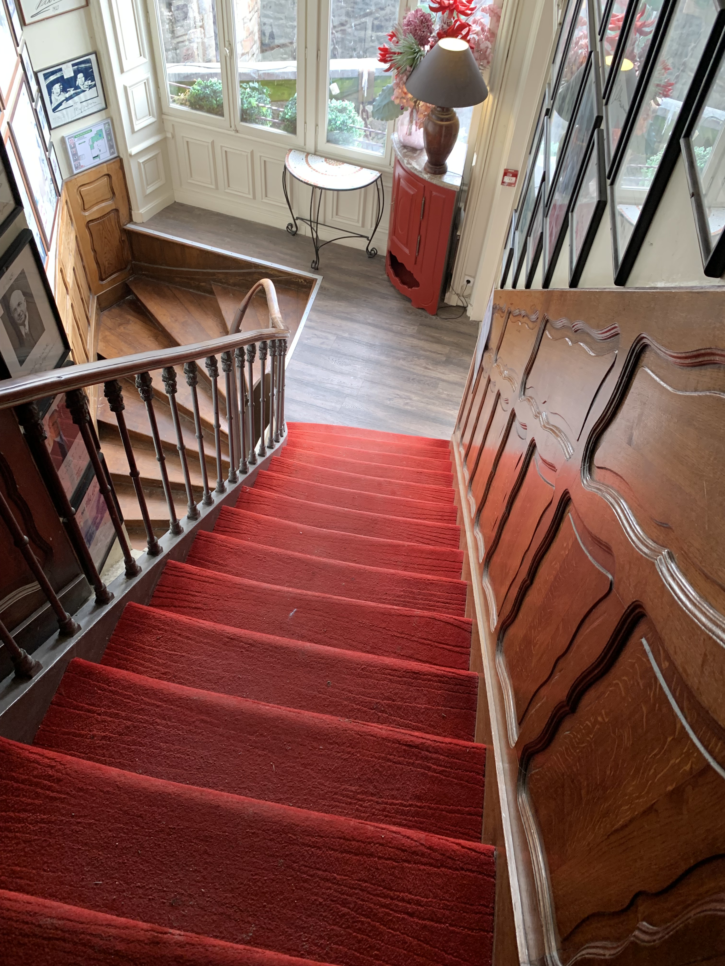 Stairs in Mont Saint Michel