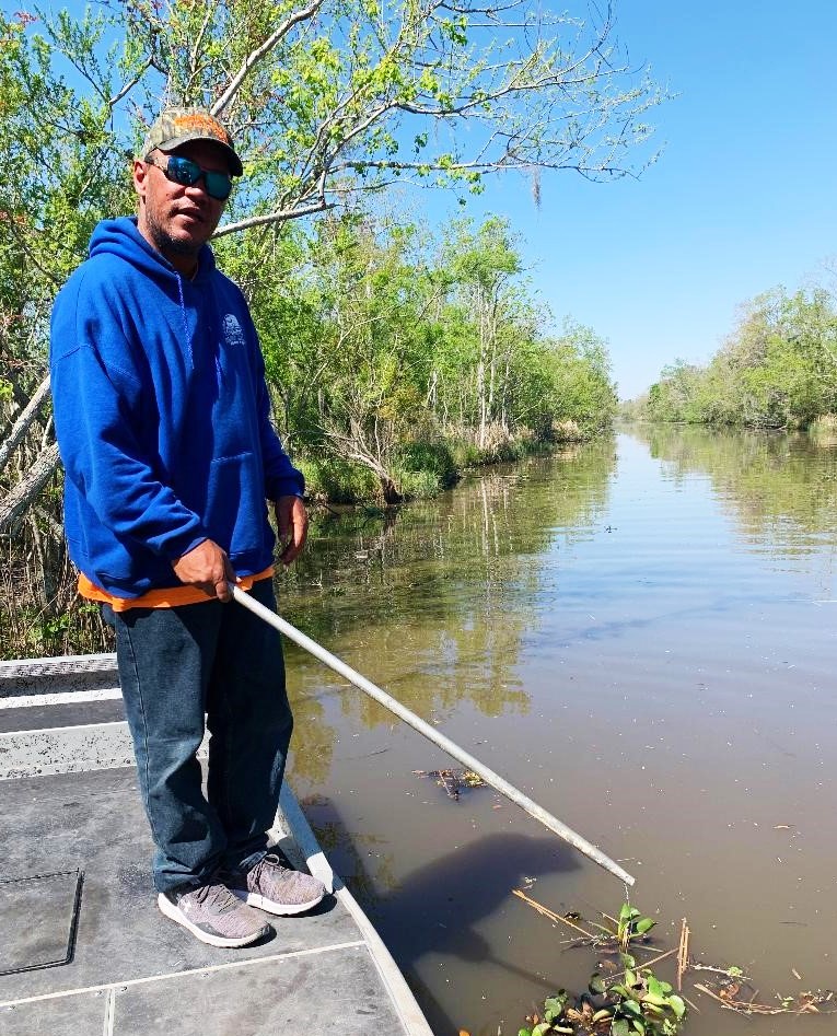 Our Swamp Tour Guide