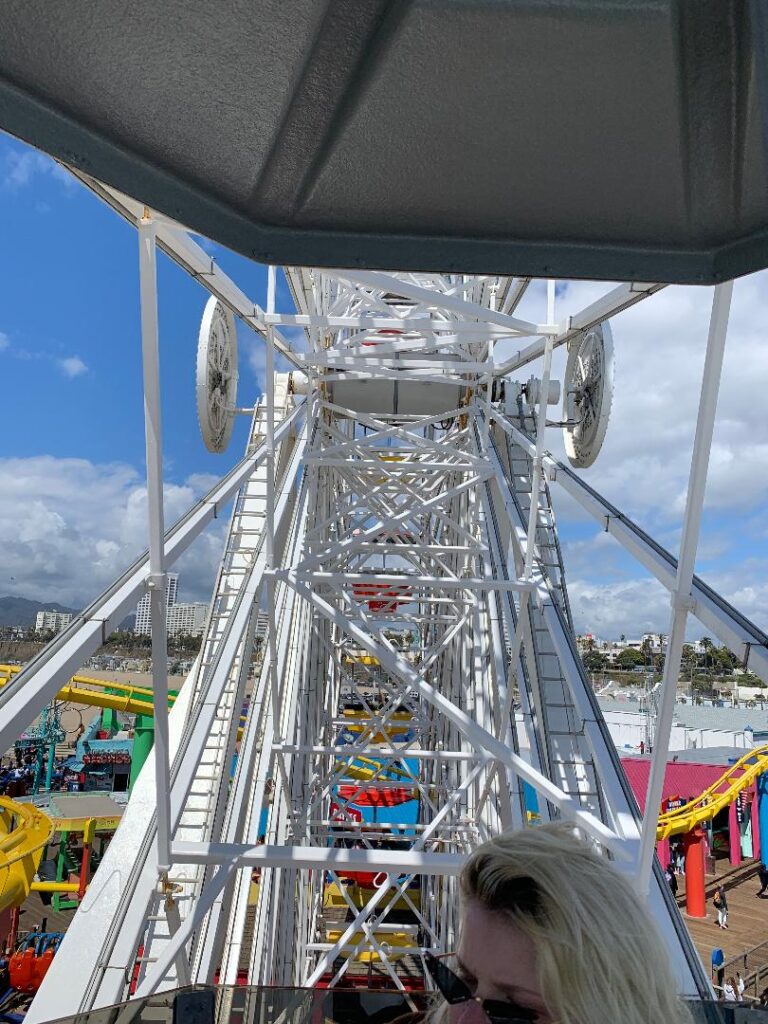 On the ferris wheel