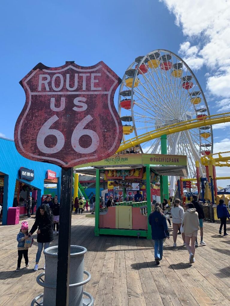 Route 66 sign