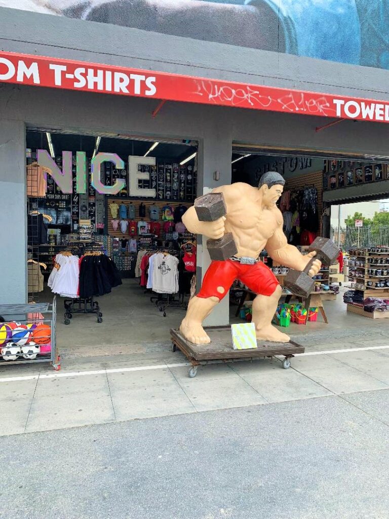 Muscle Beach in California