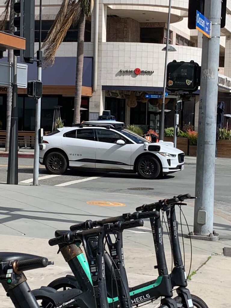 Driverless car in California