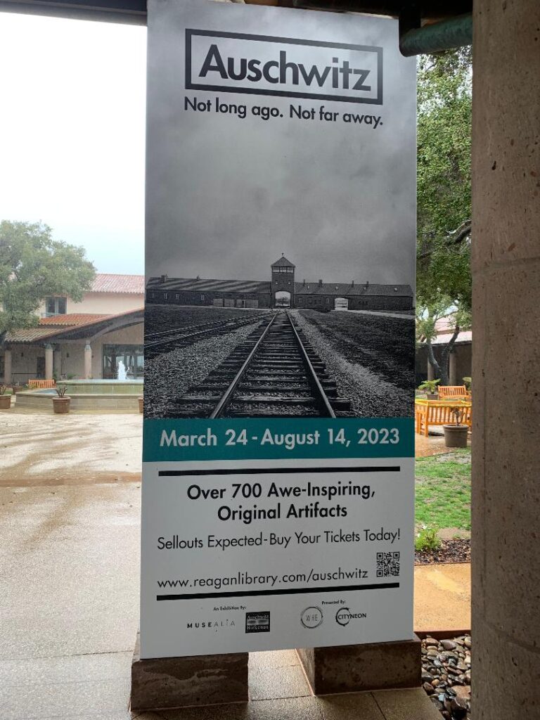 Auschwitz Exhibit at the Reagan Library