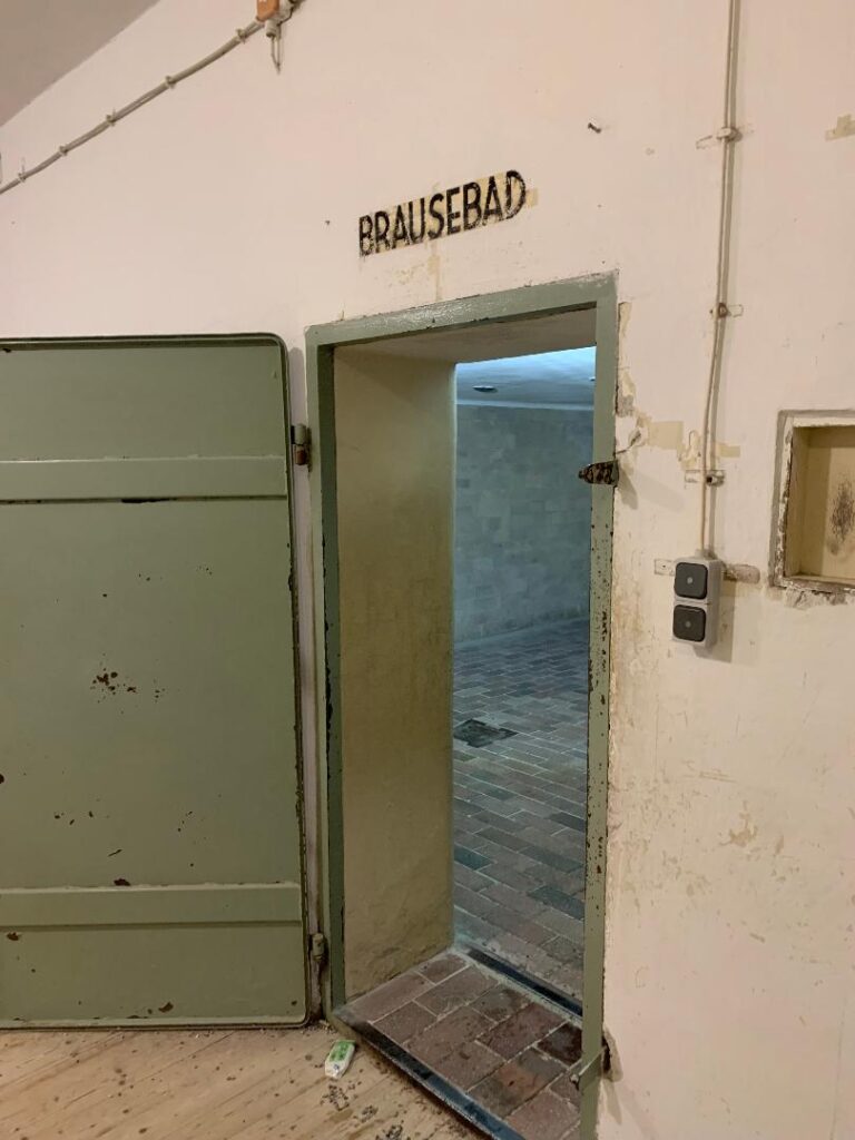 Entrance to the gas chamber.