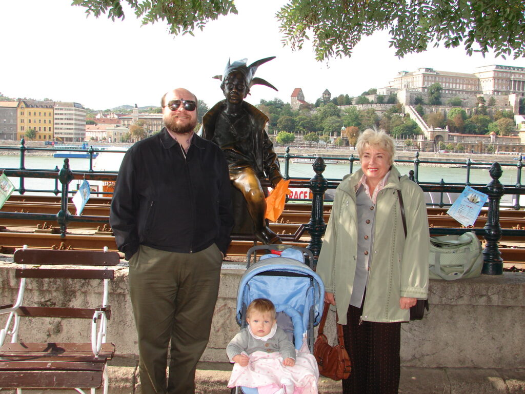 Baby Maureen in Budapest