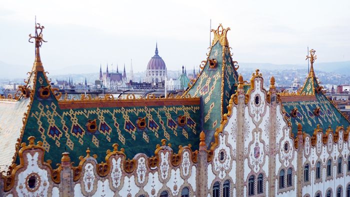 Hungarian Treasury Roof