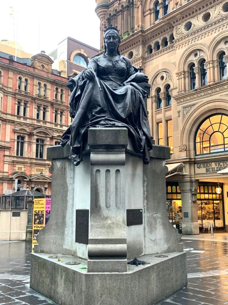 Queen Victoria Statue in Sydney, Australia