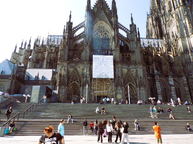 Front of Cologne Cathedral