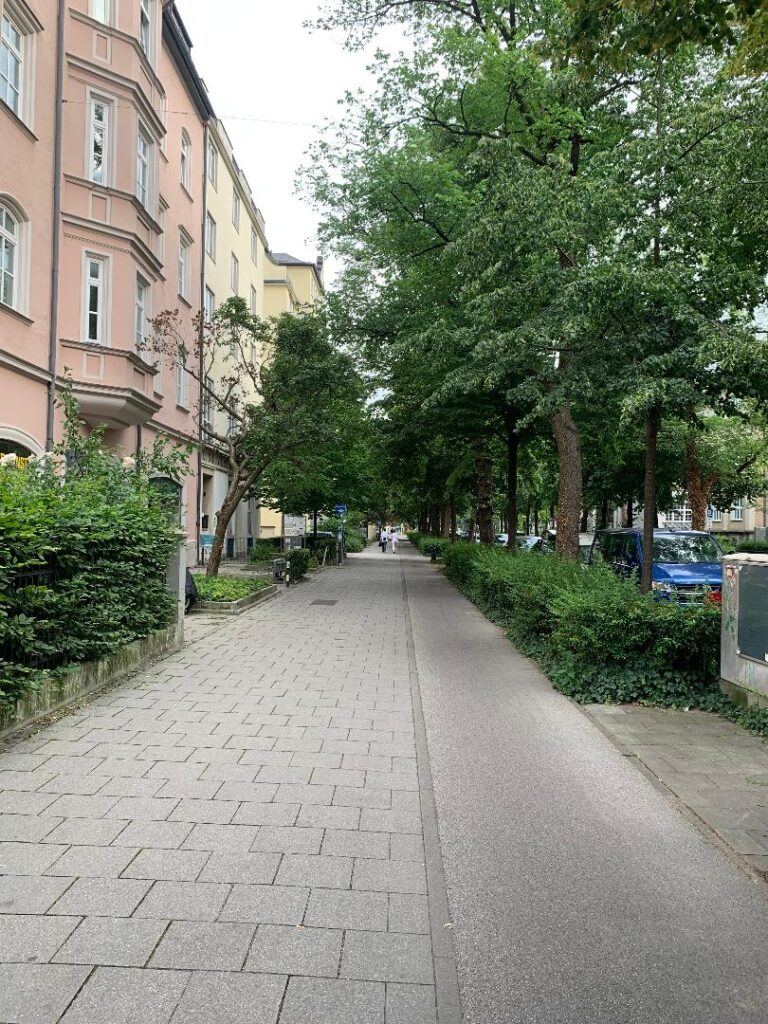 Bike Lane in Munich