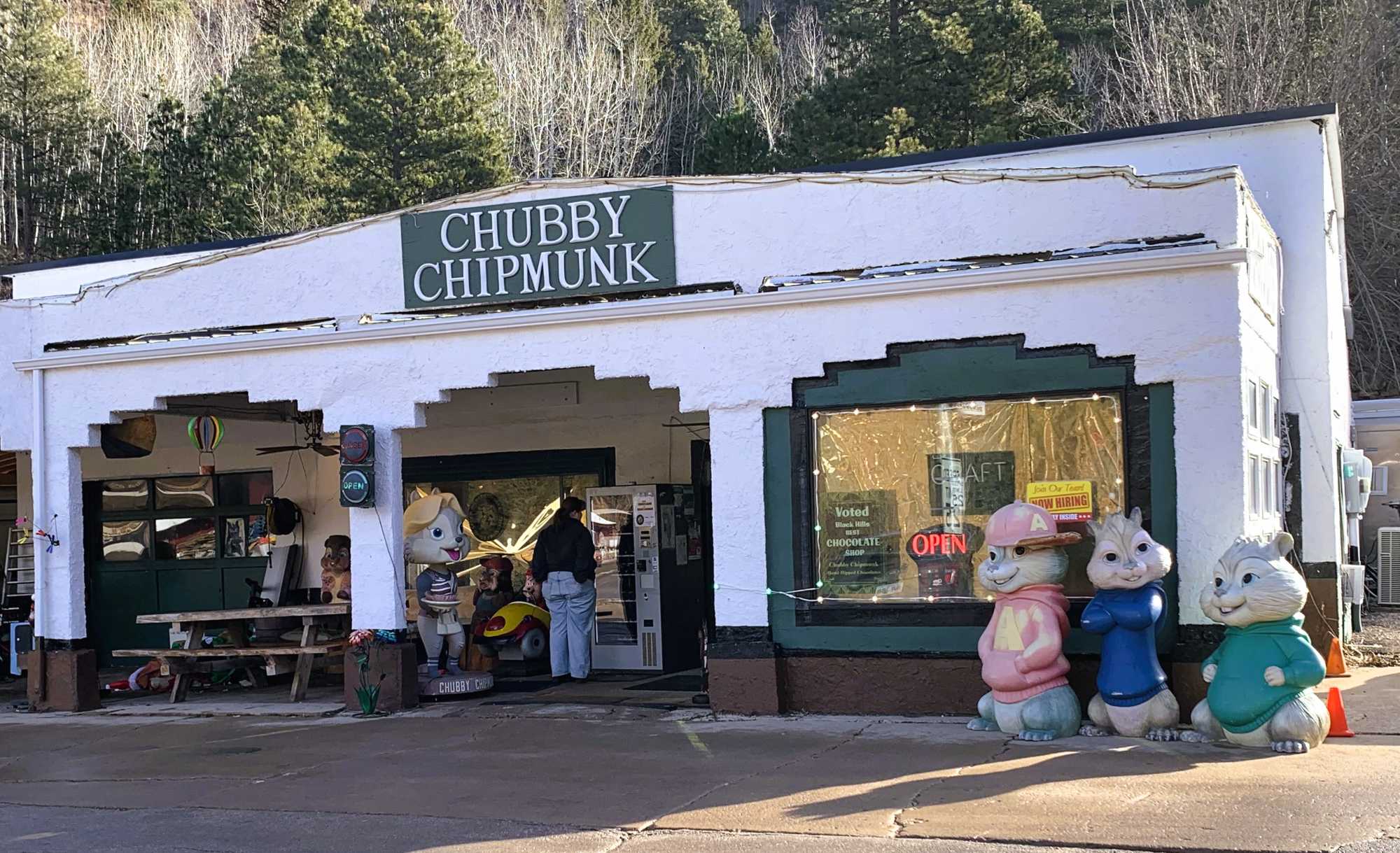 The Chubby Chipmunk in South Dakota