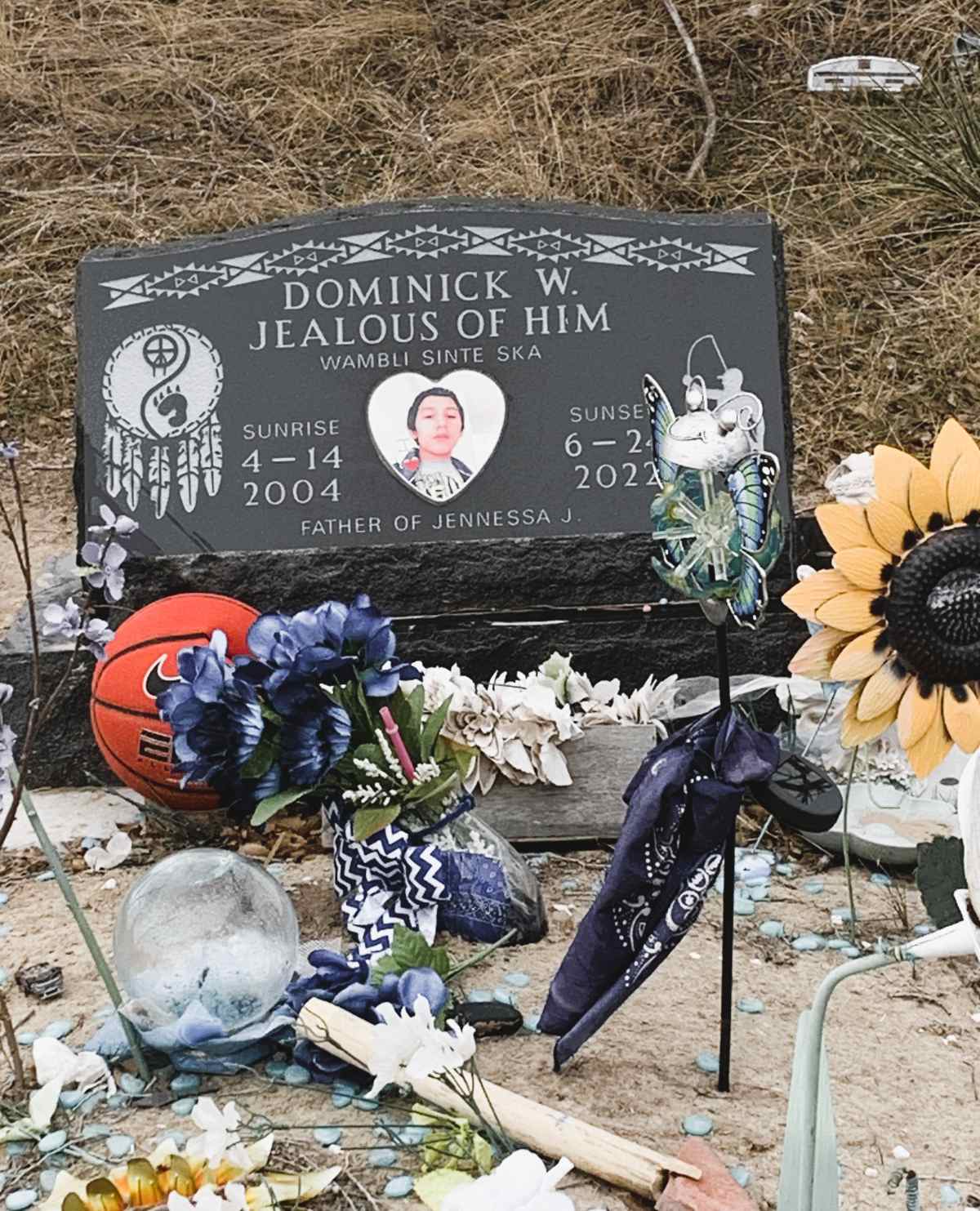 Jealous of Him grave