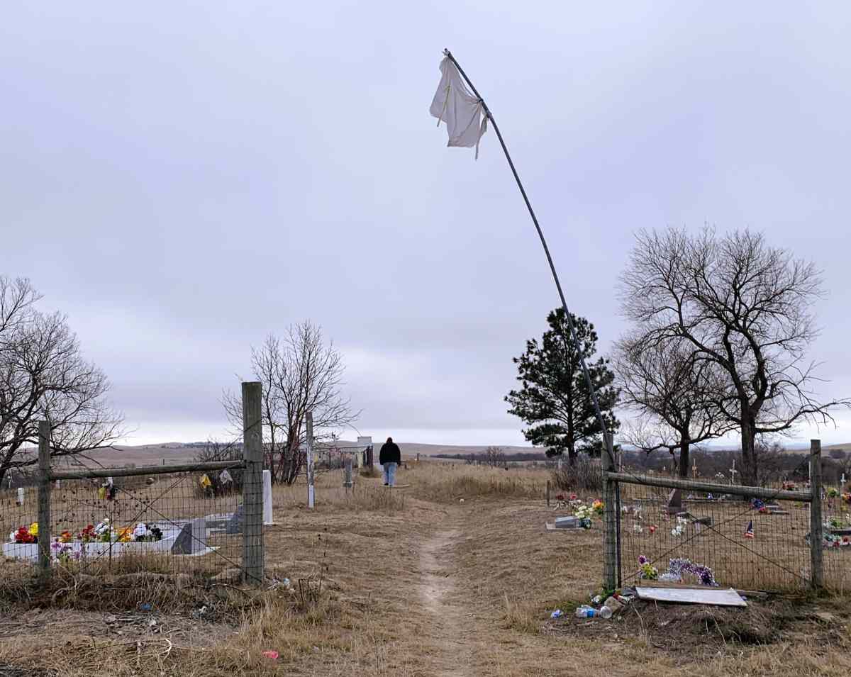 white flag and Maureen